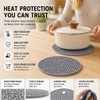 Bottle Opener Trivet Set - Multi Function Jar Opener -