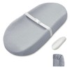 Blissful Diary Muslin Baby Changing Pad with Waterproof Lining Foam,