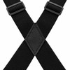 Heavy Duty X-Back Suspenders for Men – Adjustable 4-Hook Elastic