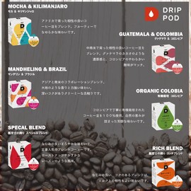 UCC Drip Pod Exclusive Capsules, Trial Drink Comparison Assorted Set, 12 Varieties x 2 Cups Each (Total 24 Cups)