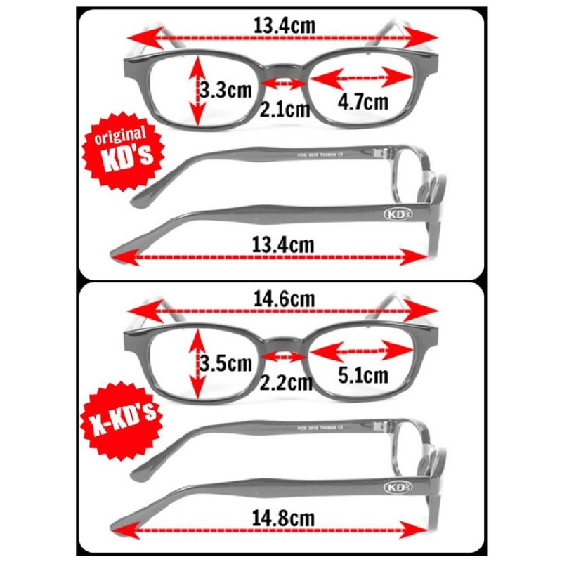 Original X-KD's Biker Sunglasses (POLARIZED GREY) XKDs as worn by