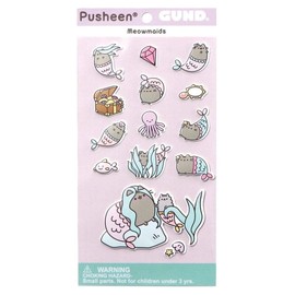 GUND Pusheen Mermaid Stickers