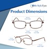 In Style Eyes Enda Middle - Italian Design Bifocal Magnification