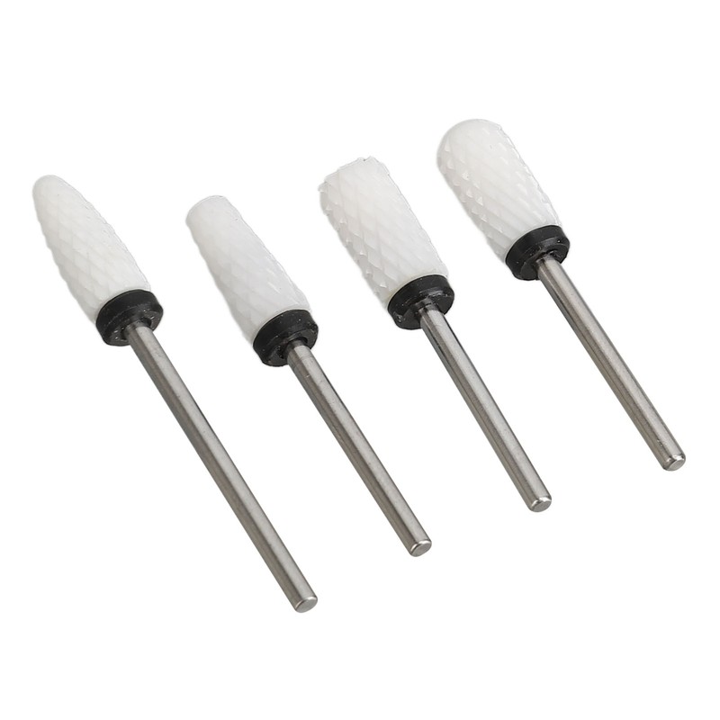 40Pcs Nail Drill Bit 4 Types Ceramic Nail Removal Bit