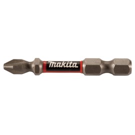 Makita E-03377 Impact Premier Double Torsion Bits PH2 50mm Pack of 10
