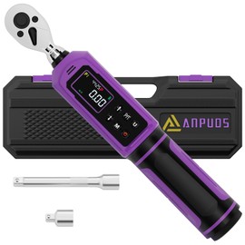 ANPUDS Digital Torque Wrench, ±1% Accuracy, 0.66-44.25 Ft-lb