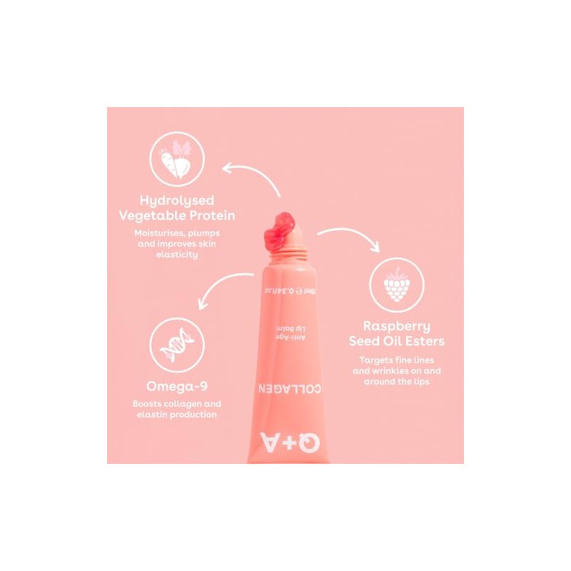 Q+A Collagen Lip Balm