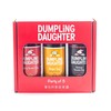 Dumpling Daughter Spicy Sweet Soy, Ginger Soy, Sichuan Sesame Soy