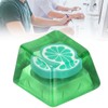 Resin Keycap HandMade CorrosionResistant Universal Mechanical Keyboard Accessories(Lime )