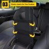 YORKNEIC Central Storage Box Armrest Cover For Hyundai Sonata 2020-2025
