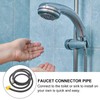 WINOMO Flexible Pipe Water Supply Flexible Hose 2 Piece 68.7