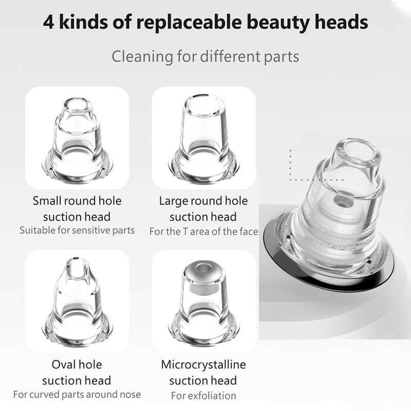 Blackhead Remover Suctioner 113℉ Hot Compress Pore Sucker-2021 Upgraded The