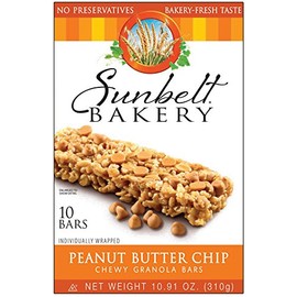 Sunbelt Bakery: Peanut Butter Chip Chewy Granola Bars 10 Ct. (3 Boxes)