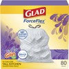 Glad ForceFlex Tall Kitchen Drawstring Trash Bags, 13 Gal, Gain