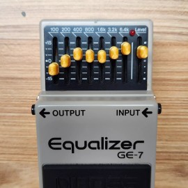 Handmade Orange Slider Caps / Knobs for Boss GE-7 / GEB-7 (Set of 8 + 6 Bonus)