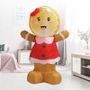 Valentines Day Inflatables Gingerbread Girl Waterproof Thickened Blow Up Gingerbread