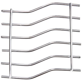 APOLLO 6121 20cm Chrome Wave Trivet, Stainless Steel, Silver, 20x1x20