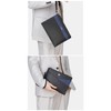 Cenvins Men's Clutch Bag, Large, Lightweight, Thin PU Leather, B5,