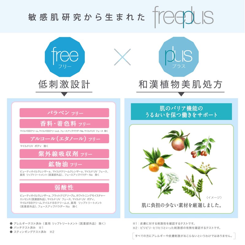 Free Plus Mild Soap Set of 3 + Double Sheet