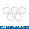 A ABSOPRO 5 pieces 9956-41-400 oil drain screws seals for