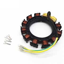 MOTOCEO Stator For Mercury Mariner Outboard 9Amp 30 40 50 55 60HP 1995-2005 2Stroke 2 3Cylinder 174-2075K 1 398-832074A5 398-832074A11 398-832075A13 398-832075A14 398-832075A19 398-9783A18 398-9783A29