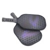 2PCS Pickleball Paddles Set Fiberglass Lightweight Pickle Ball Rackets with