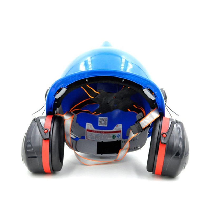 Hard Hat Mounting Ear Muffs Cap Mount Protective Earmuffs Noise