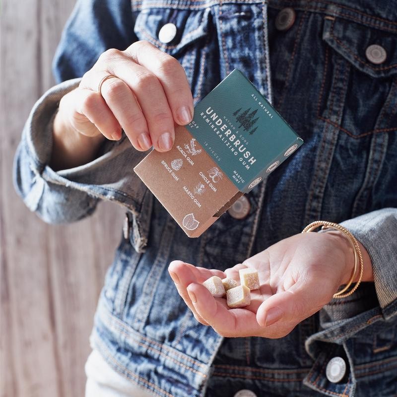 Remineralizing Gum Oral Care Product Oral Brightening:_Cinna-Mastic