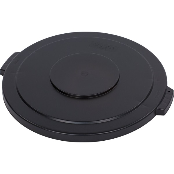 Carlisle FoodService Products 34104503 Bronco Round Waste Container Lid, 44 gal, Black