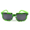 Kizrr - Kids Size - 8-Bit Pixel Pixelated Gamer Sunglasses