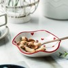 Ceramic Spoon Rest for Stove Top, 5.1 Inch Heat-Resistant Kitchen