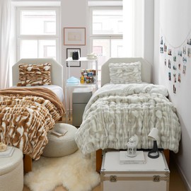 Byourbed Oh Deer - Coma Inducer® Twin XL Comforter Set - White-Tailed Gray