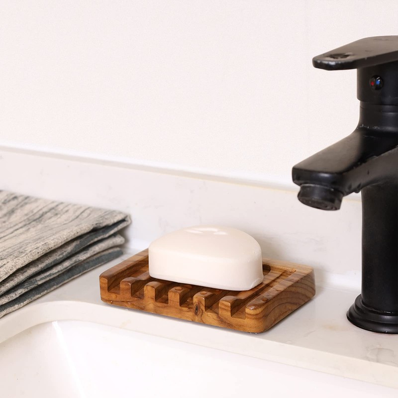 YOSHIKI YK-SB1 Soap Rest Wooden Bathroom Dish Rest Stylish Soap