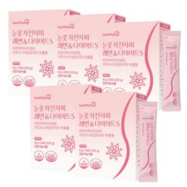 헬씨허그 눈꽃 차전자피 쾌변 다이어트 가르시니아 식이섬유 가루 분말 9g 28포 5박스