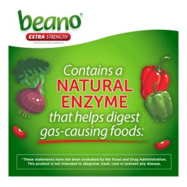 Beano Ultra Enzimático Natural Digestivo Prevención D Gases Sin Sabor