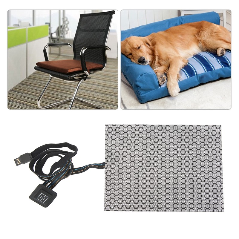 Flexible Clothing Heating Pad Fast Even Heating Safe Bend Resistant