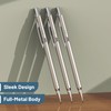 Mr. Pen Metal Mechanical Pencil Set, 0.7mm, 3 Pack, Fine