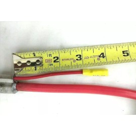 East Penn Battery Relocation Kit Cables 4 Gauge W/Aux Red Positive 65", Black negative 40"