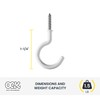 OOK 50357 Mug Hooks, 1-1/4"