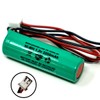 AA2200mAh 1.2V 2.2Ah Battery Ni-MH General Purpose with Leads Solar