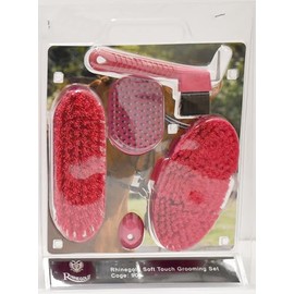 Rhinegold Soft Touch Grooming Blister Pack, Pink