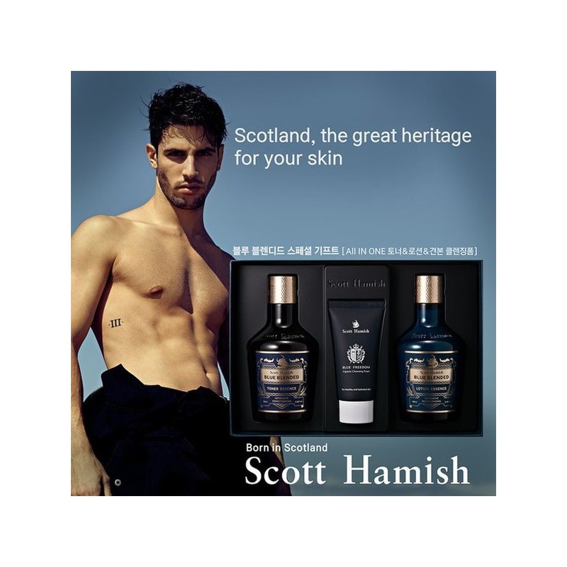 Scott Hamish 스콧해미쉬 블루 블렌디드 스페셜 기프트 180ml 2종 세트