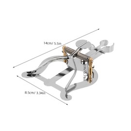 Vaguelly Portable French Horn Music Clip Clamp Lyre Holder for Wind Instruments Durable and Weather Resistant Design for Marching Band Practice and Performances