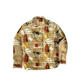 L.L.Bean X Todd Snyder Printed Chamois Shirt in Cabin Print M NWT