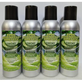 Smoke Odor Exterminator 198 gm/ 7 oz Large Spray Cool cucumber & Honeydew Melon Set of Four Cans.