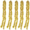 POFET 5 x 2m Gold Metallic Garland Glitter Hanging Decoration
