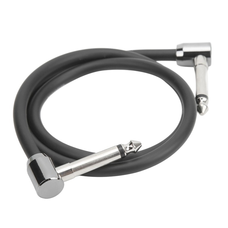 Guitar Patch Cable Metal Right Angle Guitars Effect Pedal Connecting