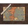One Piece World Cloth Map Scroll