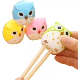 Booker 4 Sacapuntas De Búho Colores Mixtos Doble Entrada Y Deposito