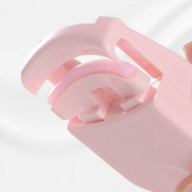 Portable Mini Heated Eyelash Curler & Eyebrow Groomer Eyelash 5ea